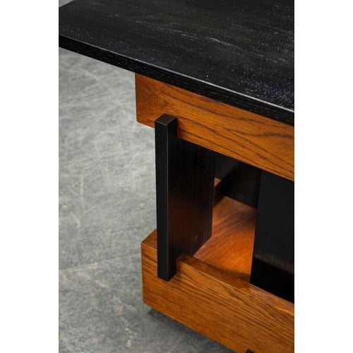 Wood The Hague School Side Table from Cor Alons For Sale - Image 7 of 18