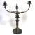 Early 19th Century Large 19 Century English Matthew Boulton Plate Co. Sheffield Plate Three-Light Candelabrum For Sale - Image 5 of 13