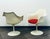 Authentic Eero Saarinen for Knoll Tulip Dining Arm Chairs 1956 Mid Century Modern For Sale In New York - Image 6 of 10