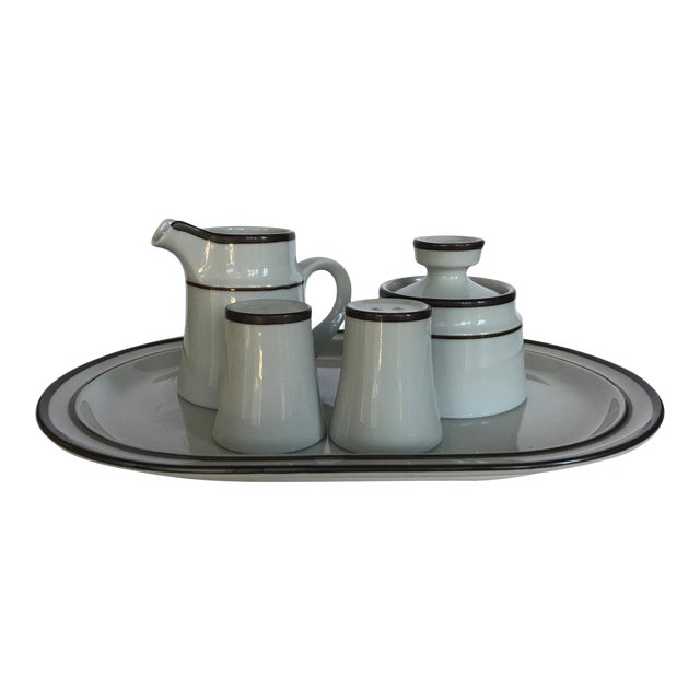 Noritake - オールド?ノリタケ　1971 primastoneセット Set of 8 Vintage Noritake Primastone Fjord Running Free
