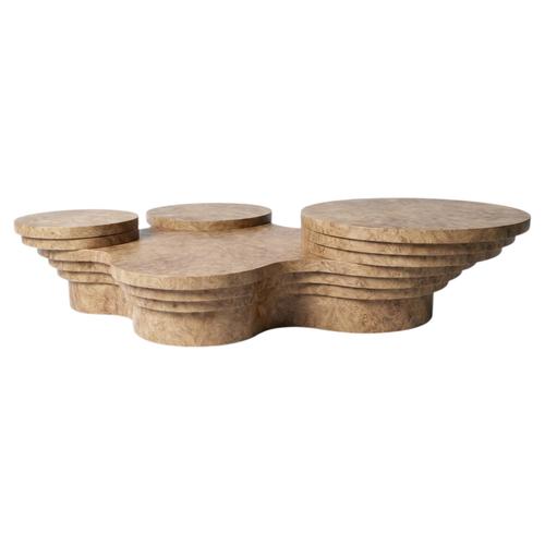 Not Yet Made - Made To Order Slice Me Up Coffee Table in Madrona Burl Wood by Pietro Franceschini For Sale - Image 5 of 5