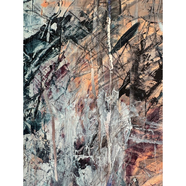 Abstract Expressionist Painting by Joan Jardine 2018 For Sale - Image 12 of 18