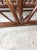Vintage Rattan Three Seater Sofa Frame For Sale - Image 11 of 12