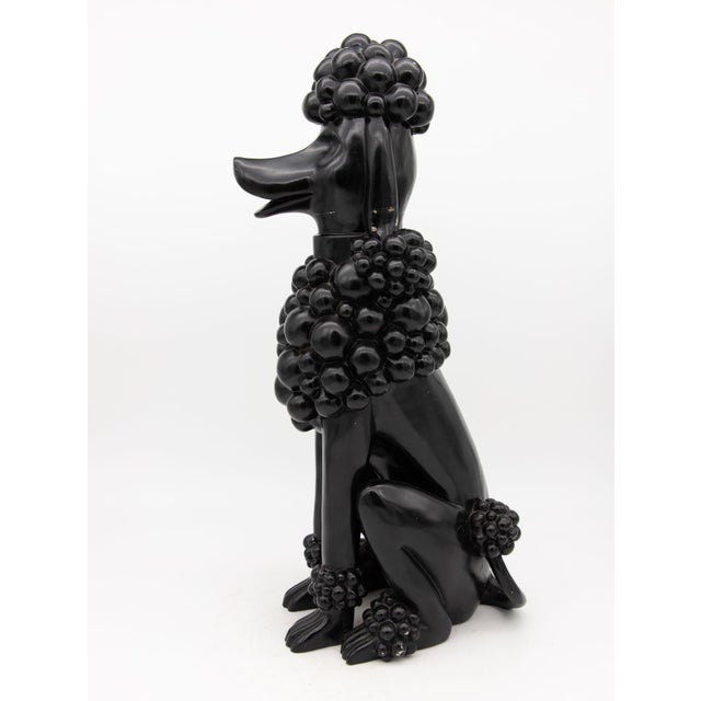 Pair Composite Poodles, Late 20th Century For Sale In New York - Image 6 of 13
