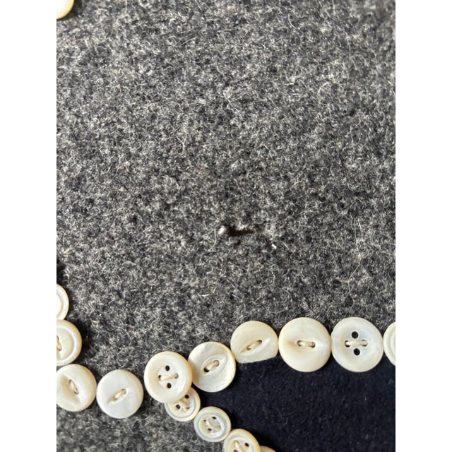 Northwest Style Indian Button Blanket For Sale - Image 4 of 12