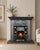An impressive large and unusually tall antique Art Nouveau Edwardian cast iron combination fireplace, beautifully restored...