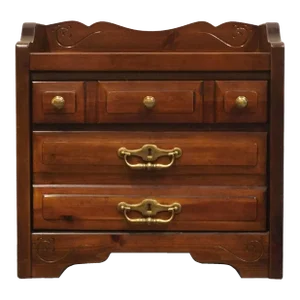 Bassett Furniture Forest Pine Collection Rustic Americana 26" Two Drawer Nightstand 2281-270