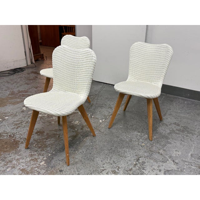 Design Plus Gallery presents a Set of Three Lily Dining Chairs from Vincent Sheppard. This contemporary set is designed...