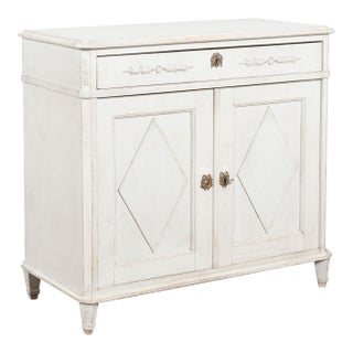 19th Century Swedish White Pine Sideboard For Sale