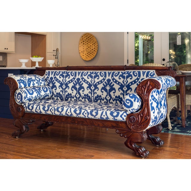 Mahogany Empire Sofa C. 1825 Chairish