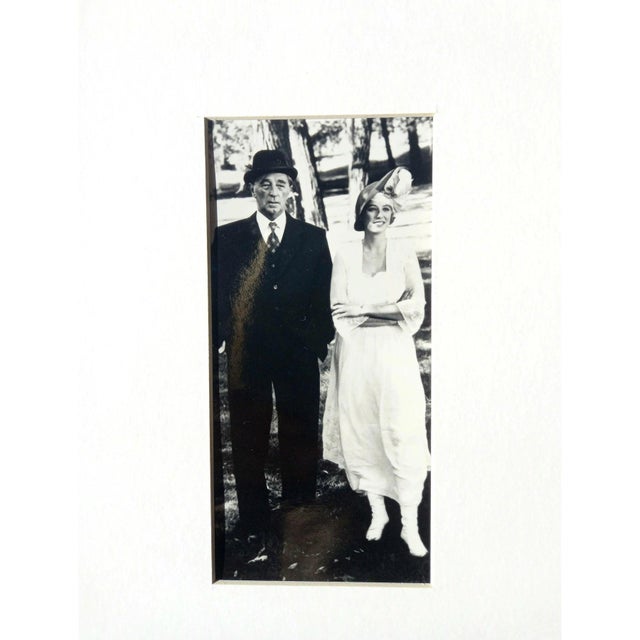 Mid-Century Modern 1980s Framed Original Photography Robert Mitchum and Virginia Madsen From the Movie 'The Hearts and Davies Affair', 1985 For Sale - Image 3 of 6