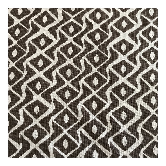 Peter Fasano Sarpa Toffee Linen Fabric 10 1 2 Yards Chairish
