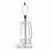 Van Teal Style Lucite Table Lamp For Sale