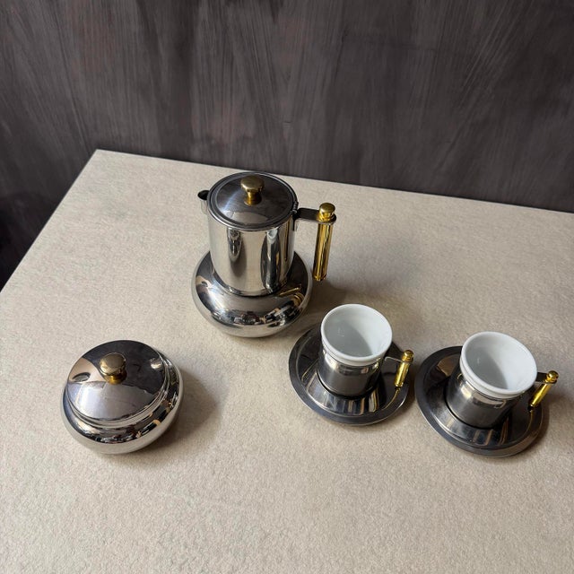 Italian 20th Century Italian Balzano Espresso Set - 6 pcs For Sale - Image 3 of 15
