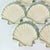 Early 21st Century Vintage Hollywood Regency Coastal Clam Sea Shell Salad Plates, Trompe L’Oeil Style - Set of 10. For Sale - Image 5 of 16