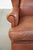 Wing Club Chair in Cowhide Leather For Sale - Image 12 of 14