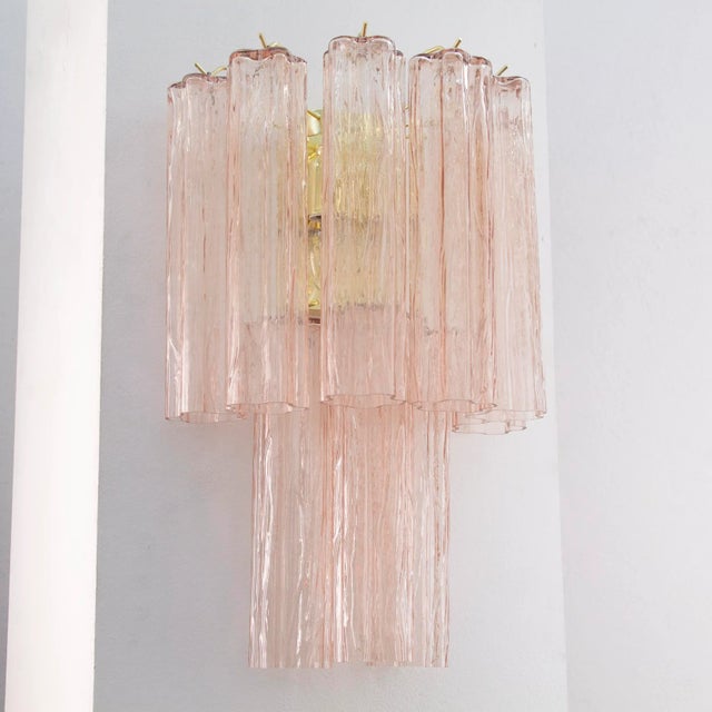 Mid-Century Modern Large Wall Light in Murano Glass, Italy, 1990s For Sale - Image 3 of 11