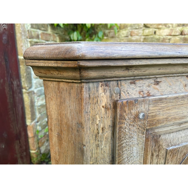 Dutch Corner Cabinet in Oak For Sale - Image 9 of 18