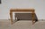 1980s 1980s Handcrafted Queen Anne Sofa Table, Fire-Figured Sugar Pine Top For Sale - Image 5 of 14