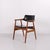 Model GM11 Dining Chairs in Teak & Black Leather attributed to Svend Aage Eriksen for Glostrup, 1960s, Set of 6 For Sale - Image 4 of 14