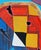 Textile Max Manning “Untitled (CVS272)” Contemporary Red, Blue, & Yellow Geometric Abstract Painting, 2024 For Sale - Image 7 of 8