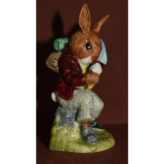 Brown Vintage Royal Doulton " Billie Bunnykins Cooling Off" Figurine For Sale - Image 8 of 13