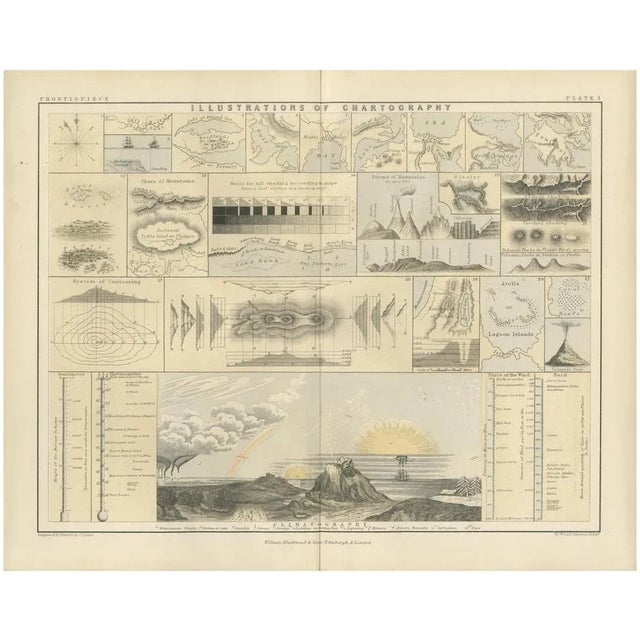Educational Diagram, 1852, Paper For Sale - Image 9 of 9