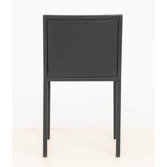 Animal Skin Fabian Baron X Capellini Leather Side Chair For Sale - Image 7 of 7
