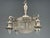 French Victorian, Chandelier, Etched Glass, Silver Plated, 19th Century For Sale - Image 4 of 17