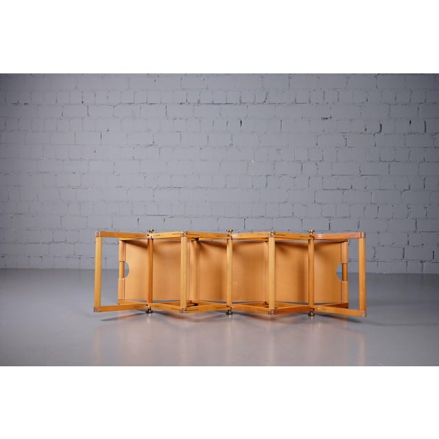 Pippa Folding 3 Seater Bench by Rena Dumas for Hermès Paris For Sale - Image 11 of 18