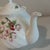 Pink Vintage Wedgwood Apple Blossom Bone China Teapot For Sale - Image 8 of 12