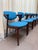1950s Danish Modern Attributed to Kai Kristiansen Set of 6 Rosewood Model 42 Dining Chairs (Fully Restored) For Sale - Image 11 of 14