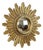 Vintage Gilt Sunburst Mirror, 1960s For Sale