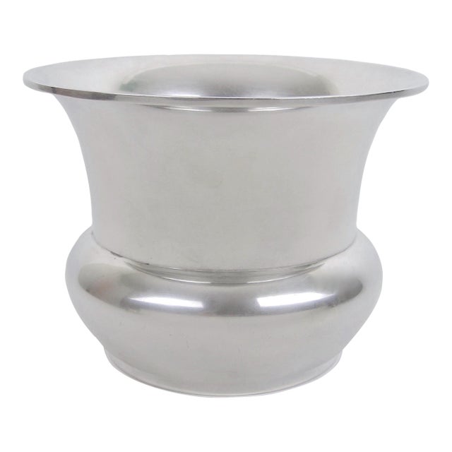 Marie Zimmermann American Sterling Silver Vase, Circa 1920 For Sale