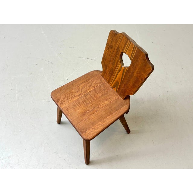 Stabellen Chair in Wood, 1970s For Sale - Image 12 of 18