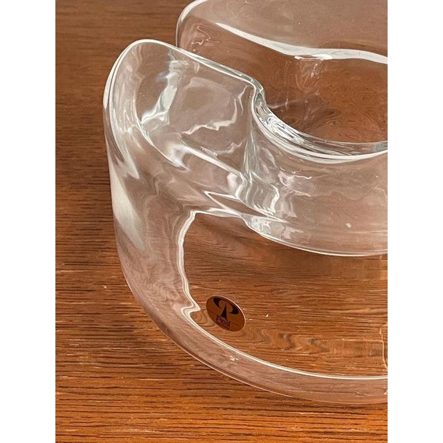 1970s Vintage German Glass Ashtray from Peill & Putzler, 1970s For Sale - Image 5 of 9