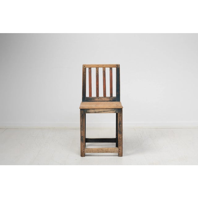19th Century Swedish Folk Art Chair For Sale - Image 3 of 10