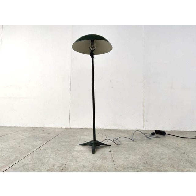 Industrial Industrial Metal Floor Lamp, 1970s For Sale - Image 3 of 11