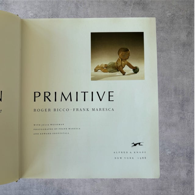 American Primitive Discoveries Folk Sculpture Book 1988 Ricco Maresca Hardcover For Sale - Image 13 of 13