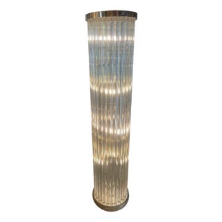 Floor Lamp in Murano Glass For Sale