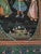 Indian Krishna and Gopi Painting on Silk For Sale - Image 4 of 8