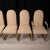 Beige 1987 Vintage Chromcraft Brass High Back Dining Chairs - Set of 6 For Sale - Image 8 of 12