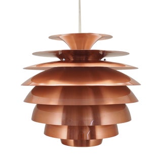 Danish Pendant Lamp by Bent Karlby for Lyfa, 1980s For Sale