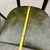1970s Collection of Green Leather Gun Lock Style Wooden Dining Chairs- Set of 6 For Sale In Atlanta - Image 6 of 12