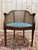 Wood Louis XVI Style Stained Wood Desk Chair with Cane Seat, 19th Century For Sale - Image 7 of 7