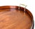Georgian Mahogany Oval Tray on Stand with Brass Bound Decoration, 1800 For Sale - Image 3 of 13