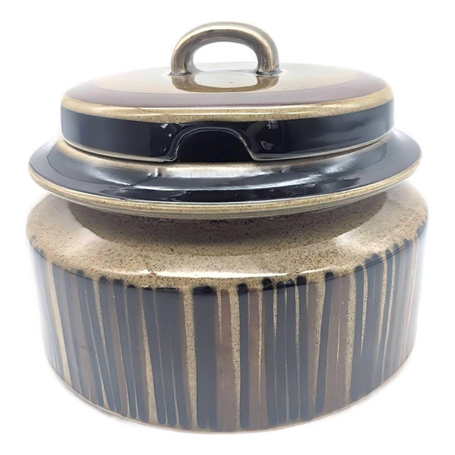 1960s Arabia Finland "Kosmos" Casserole Tureen With Lid For Sale