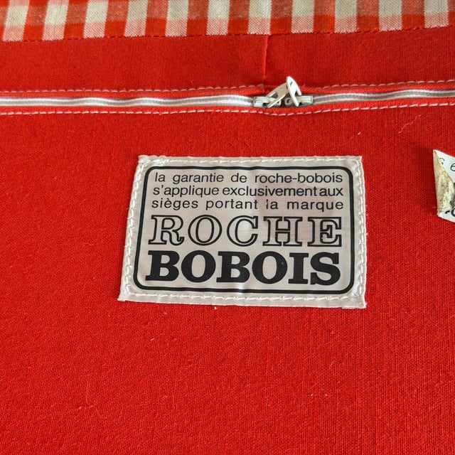 1970s Playpen Sectional by Hans Hopfer for Roche Bobois in Gingham For Sale - Image 11 of 11