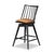 Contemporary Four Hands Lewis Swivel Counter Stool - Whiskey Saddle For Sale - Image 3 of 10