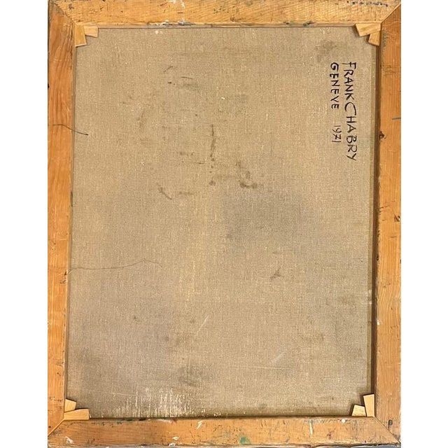 Frank Chabry, Red Still Life, Oil on Canvas, 1971 For Sale - Image 10 of 11